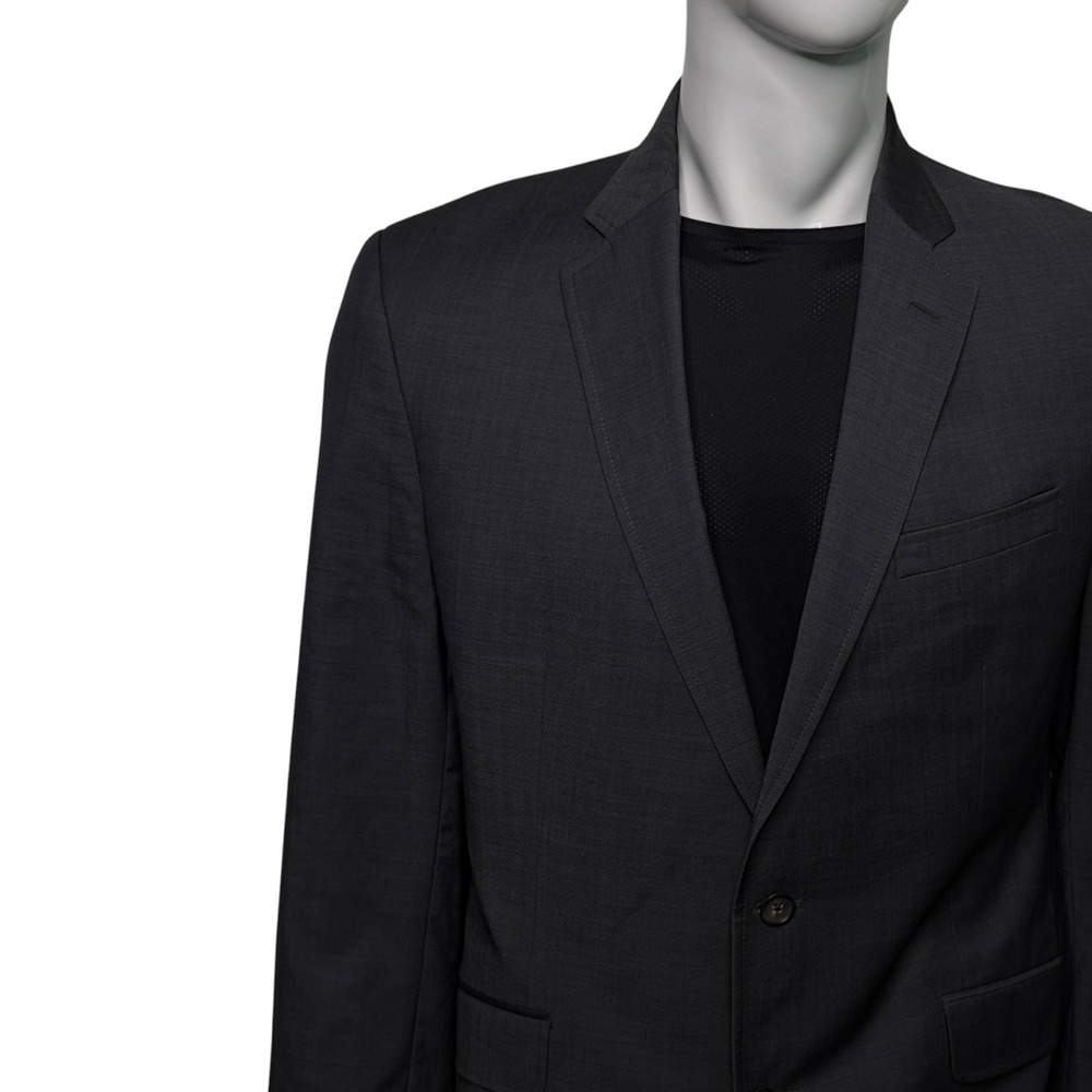 Ted Baker London Endurance Wool Charcoal Blazer Jarrett SPJ Model Men's Size 44R